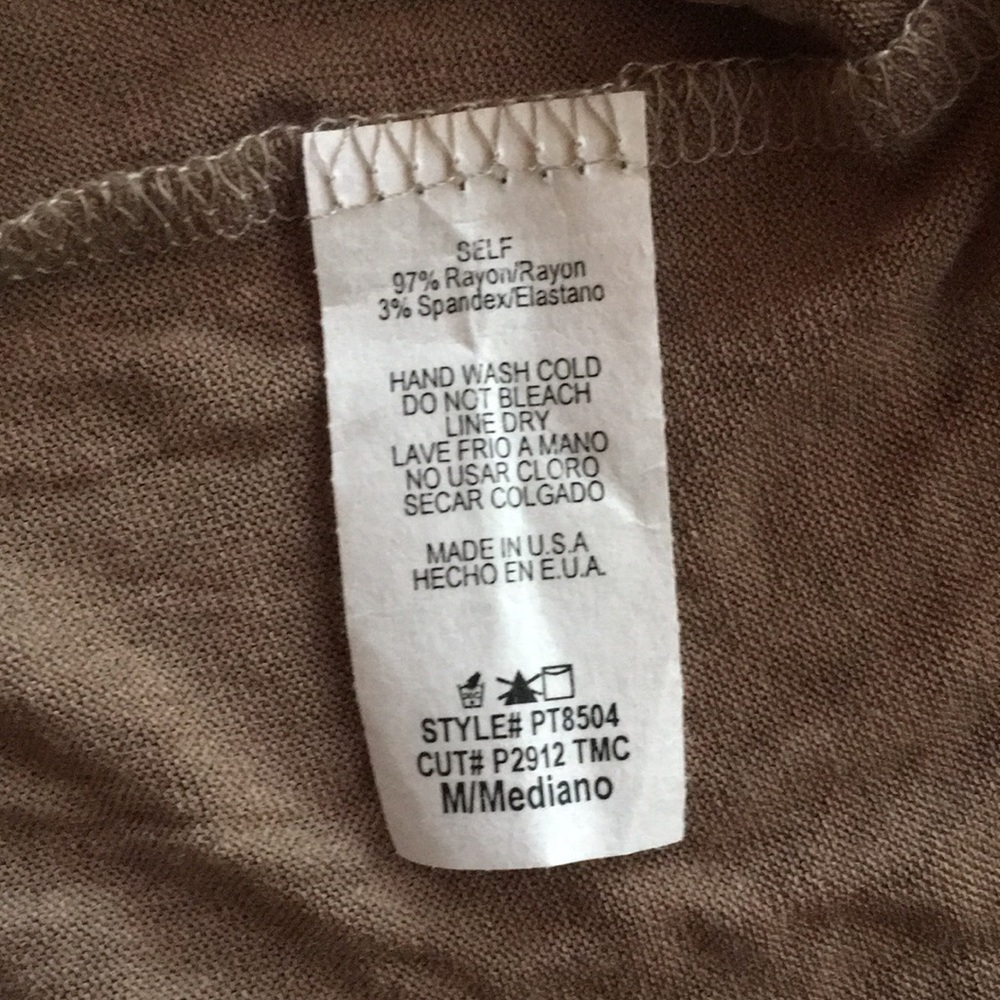 CRESCENT Cold Shoulder Tee NWT - Picture 6 of 6